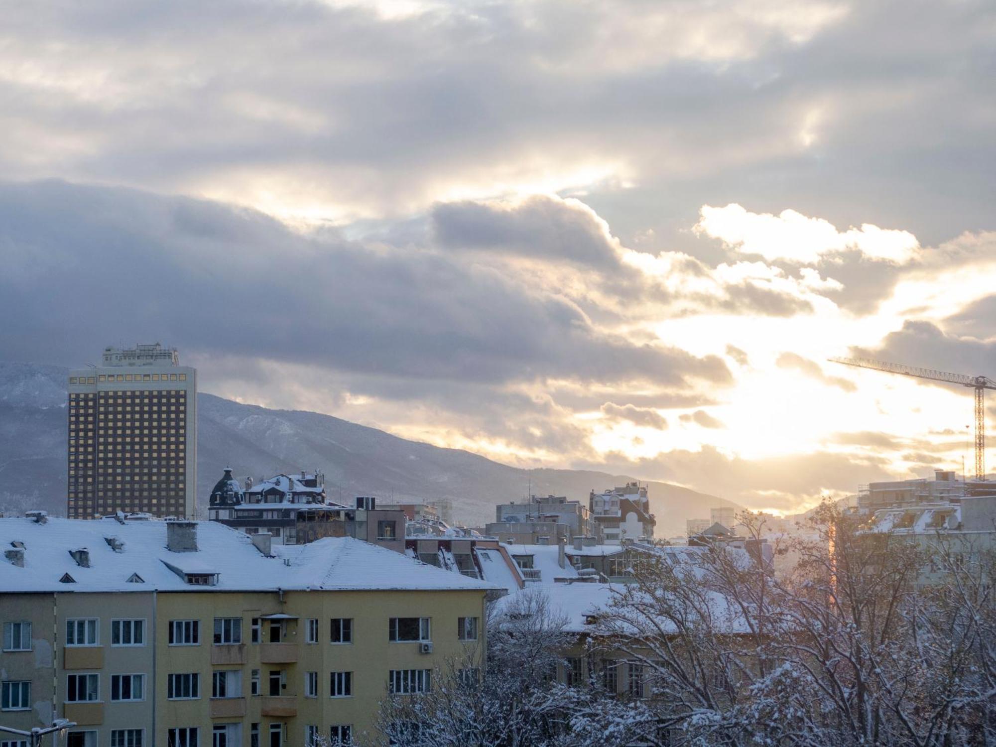 Central Apartment Parking Two Bedrooms Sky Terrace Sofia Extérieur photo